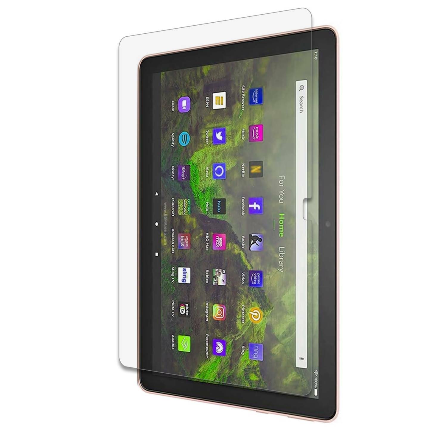 Tempered Glass Screen Protector For Amazon Fire HD 10 (11th Gen, 2021)/Plus/Kids