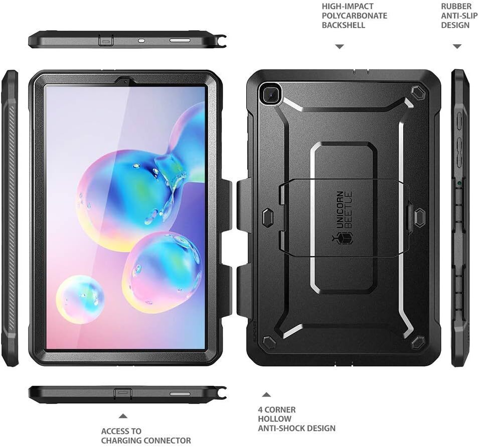 SUPCASE For SamsungGalaxy Tab S6Lite 10.4 inch 2022/2020Release BLACK Case Cover