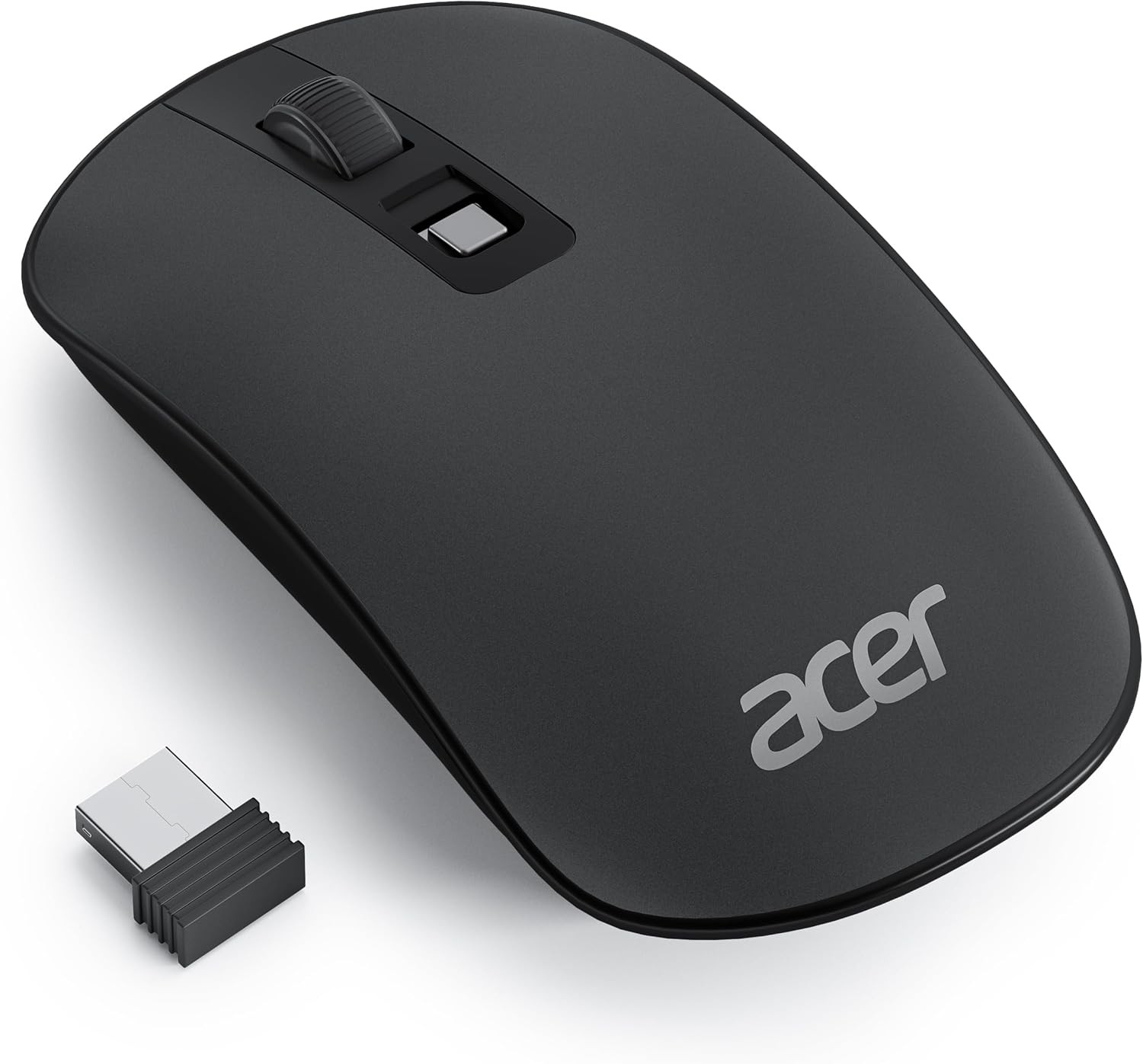 Acer Computer Mouse Wireless, 2.4G Slim USB Wireless Mice with USB Receiver
