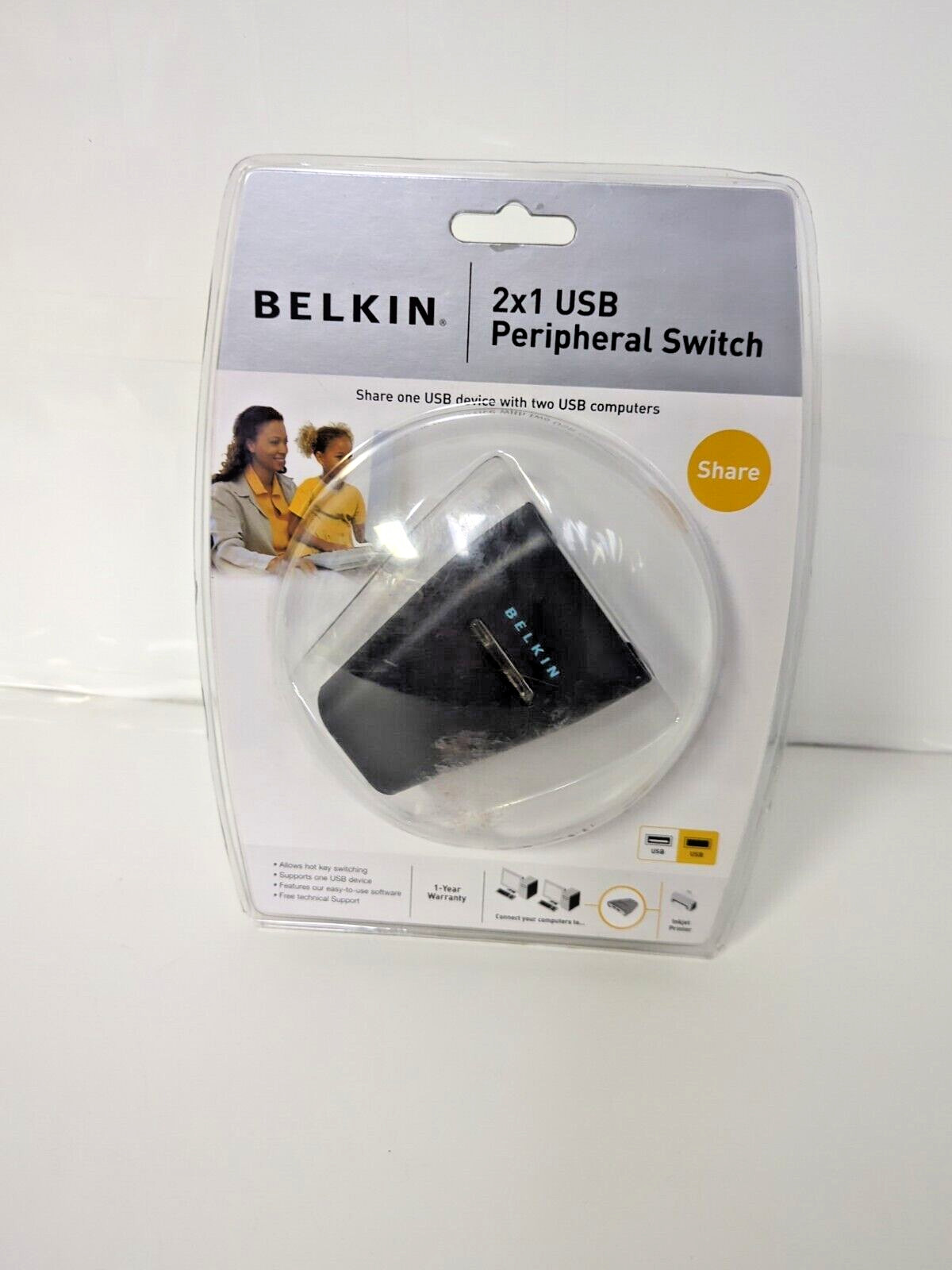 Belkin 2-1 USB Peripheral Switch F1U201v