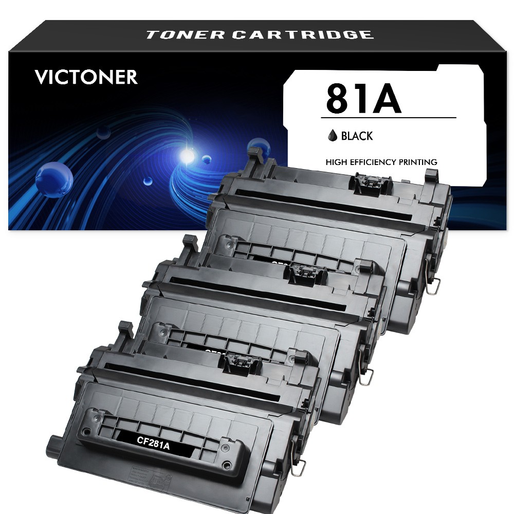3 PACK CF281A 81A Toner fit for HP LaserJet Enterprise MFP M604 M605n M630 M630z