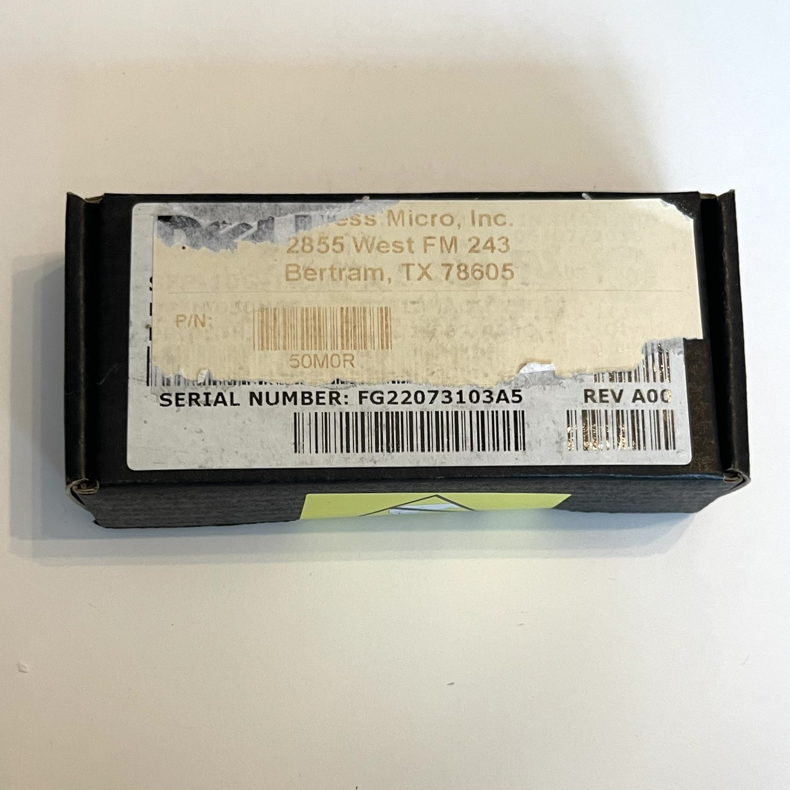 NEW Dell SFP-10G-T-DWDM  050M0R SFP+ Tunable Networking Transceiver