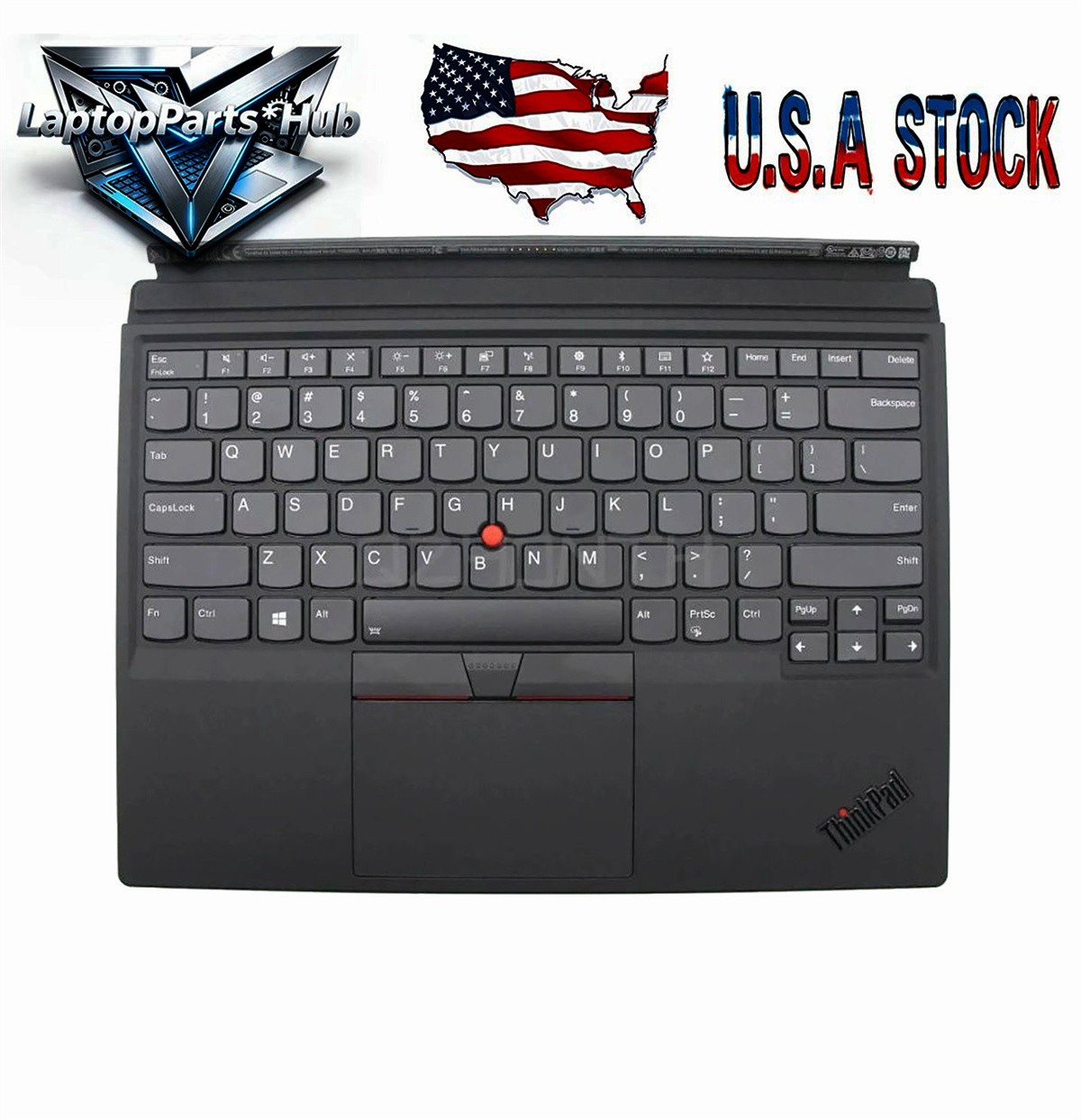PalmRest US Keyboard Replacement For Thinkpad X1 Tablet 3rd - 01AW830 USK