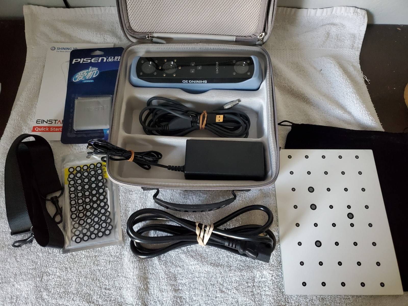 SHINING 3D EINSTAR Handheld 3D Scanner – Excellent Condition – Complete Kit