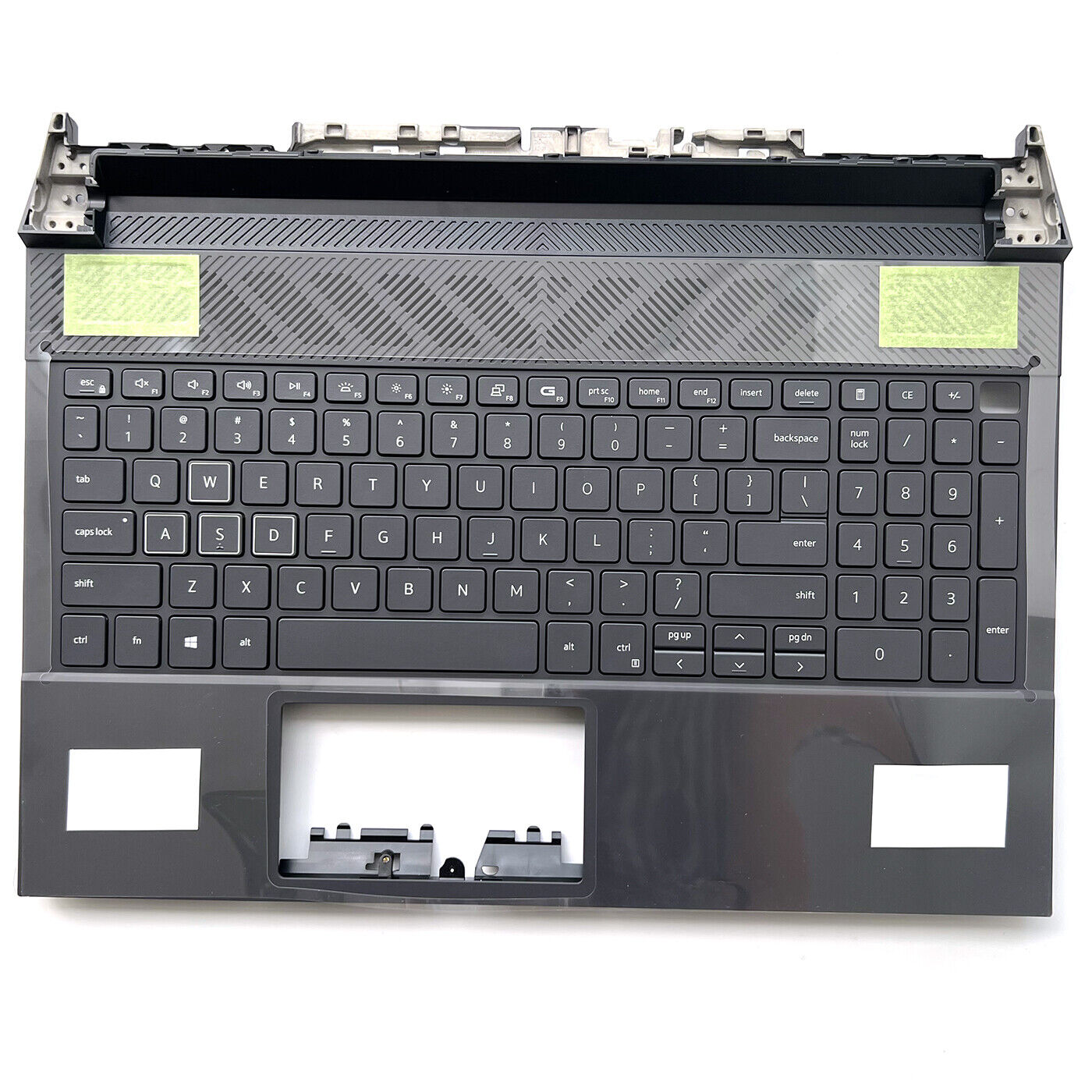 New Palmrest Upper Case US RGB Backlit Keyboard For Dell G15 5530 025CCM 25CCM