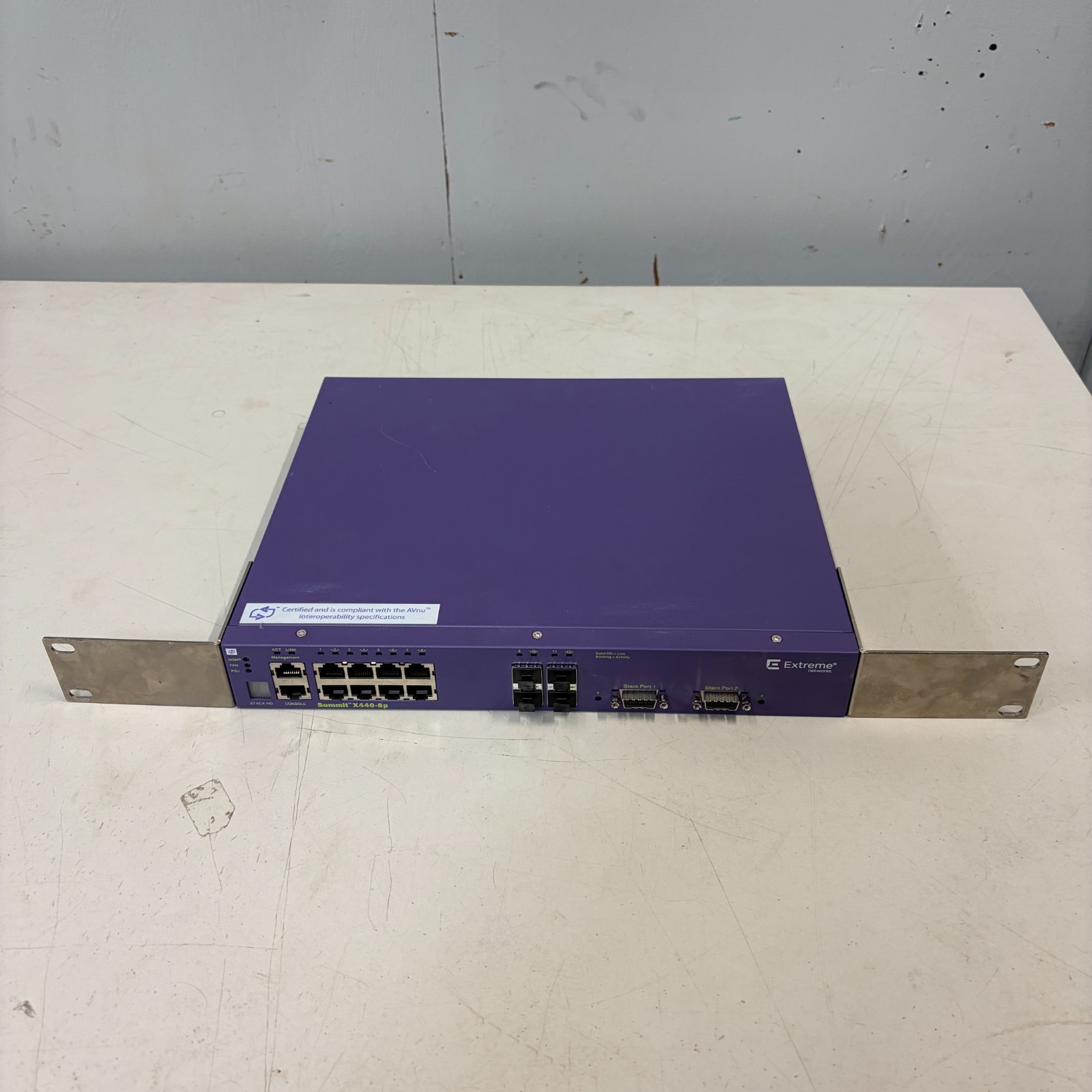 Extreme Networks Summit X440-8p 8-Port Ethernet Switch