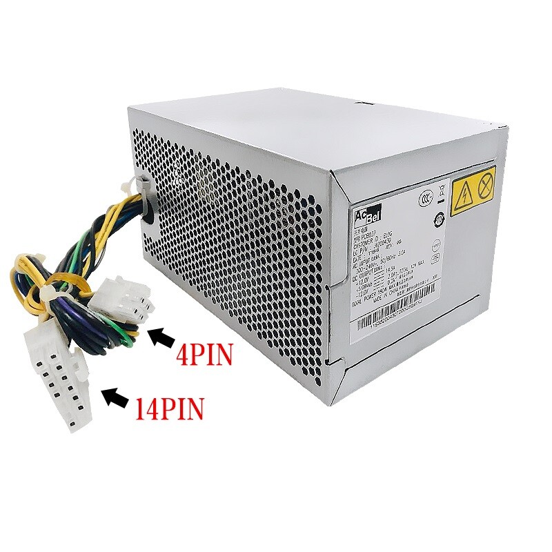 For Lenovo  PCB037 PCB038 Chassis D5050 H5005 H5050 H5055 14 Pin Power Supply