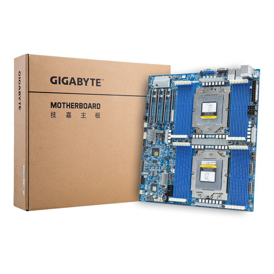 Gigabyte MZ73-LM0 (rev. 3.0/2.0) DDR5 Server Motherboard Support 9004/9005 CPU