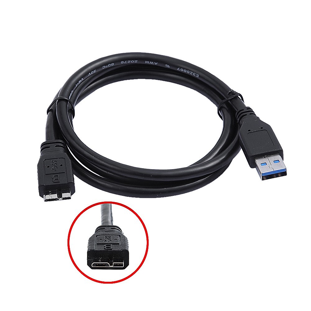 USB 3.0 Cable Data For G-Technology G-DRIVE 0G02576 Mini 1TB Hard Disk Drive HD