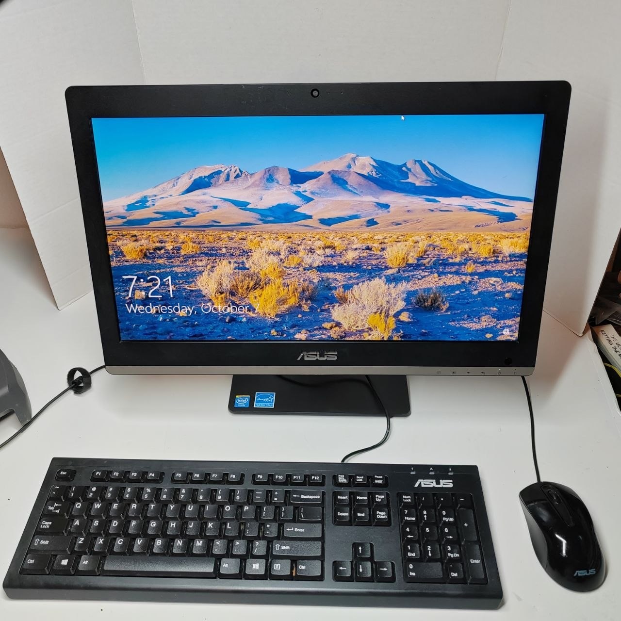 ASUS ET2030I All-in-One PC Intel Celeron 2955U 4GB RAM Keyboard Mouse Adapter