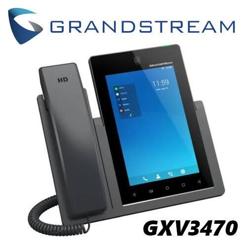Grandstream GXV3470 Android11 Video IP Phone 16 Lines 7" LCD NEW