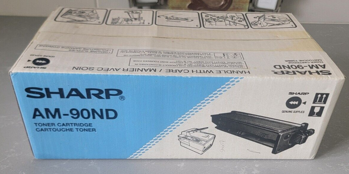 Genuine OEM SHARP AM-90ND Toner Cartridge AM90ND - AM-900 NEW and SEALED