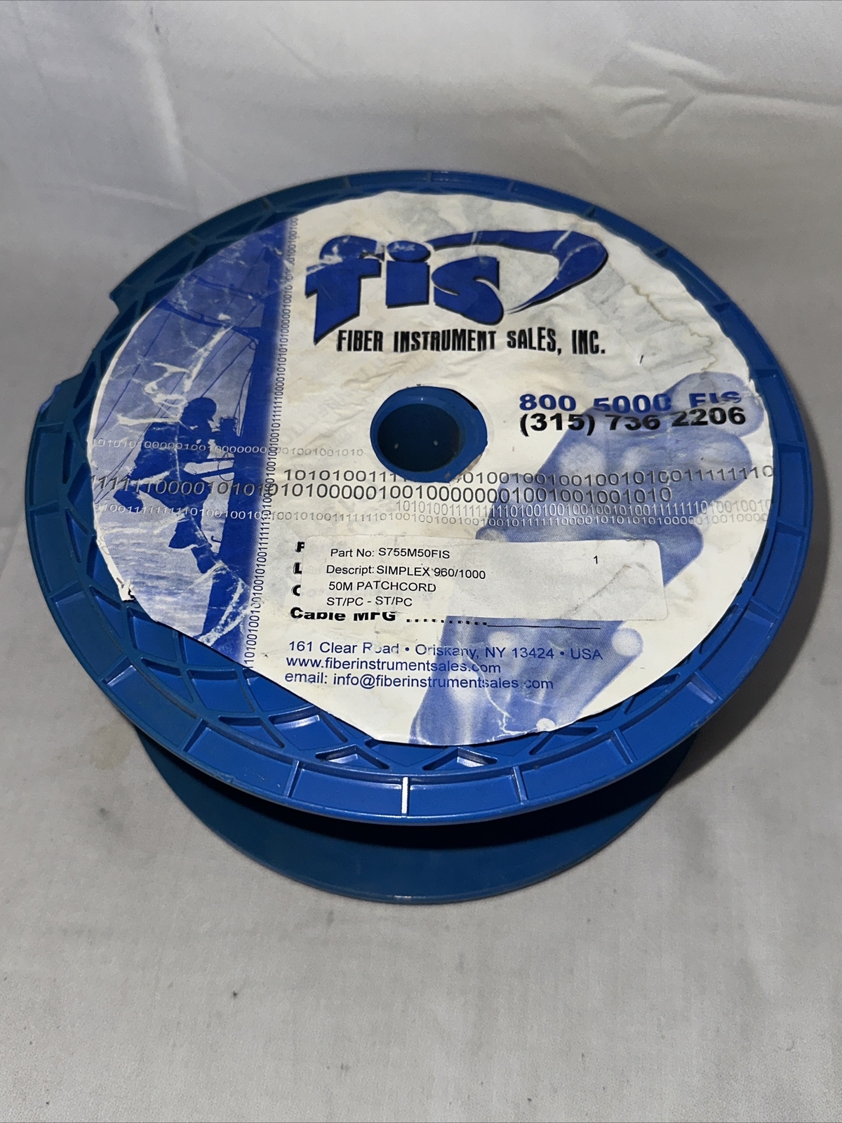 FIS Corning Fiber Optic Cable S755M50FIS 1000m