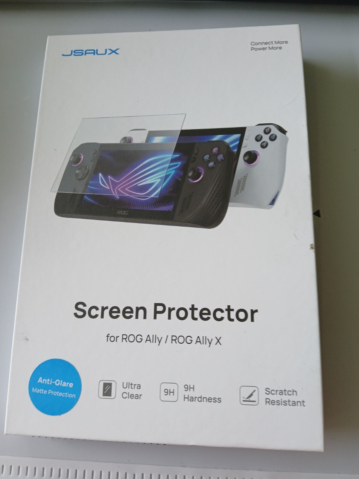 ROG Ally Screen Protector 2-Pack Ultra HD Glass Protector 9H Hardness Tempere...