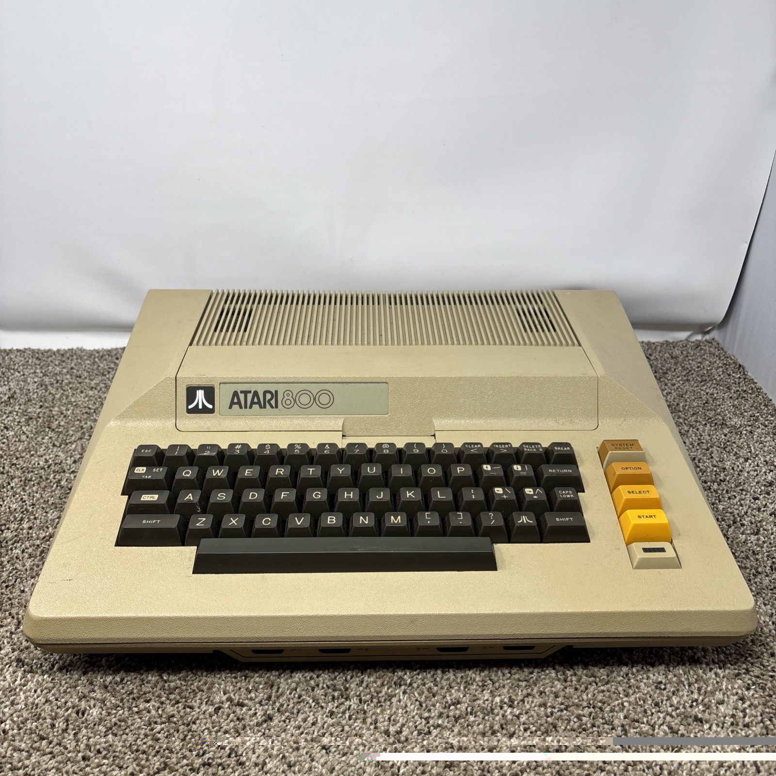 Atari 800 8-bit Computer System Only Tested READ