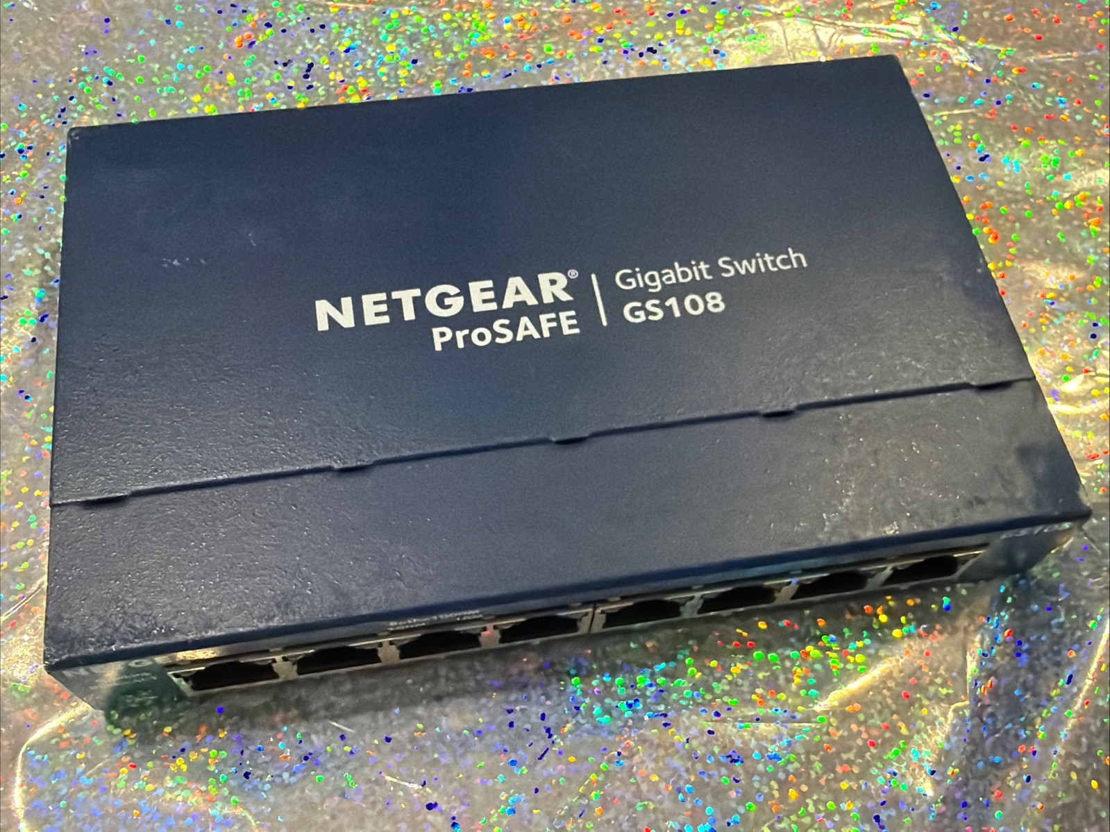 Netgear GS108 V4 ProSafe 8 Port Gigabit Switch - Needs Power Supply
