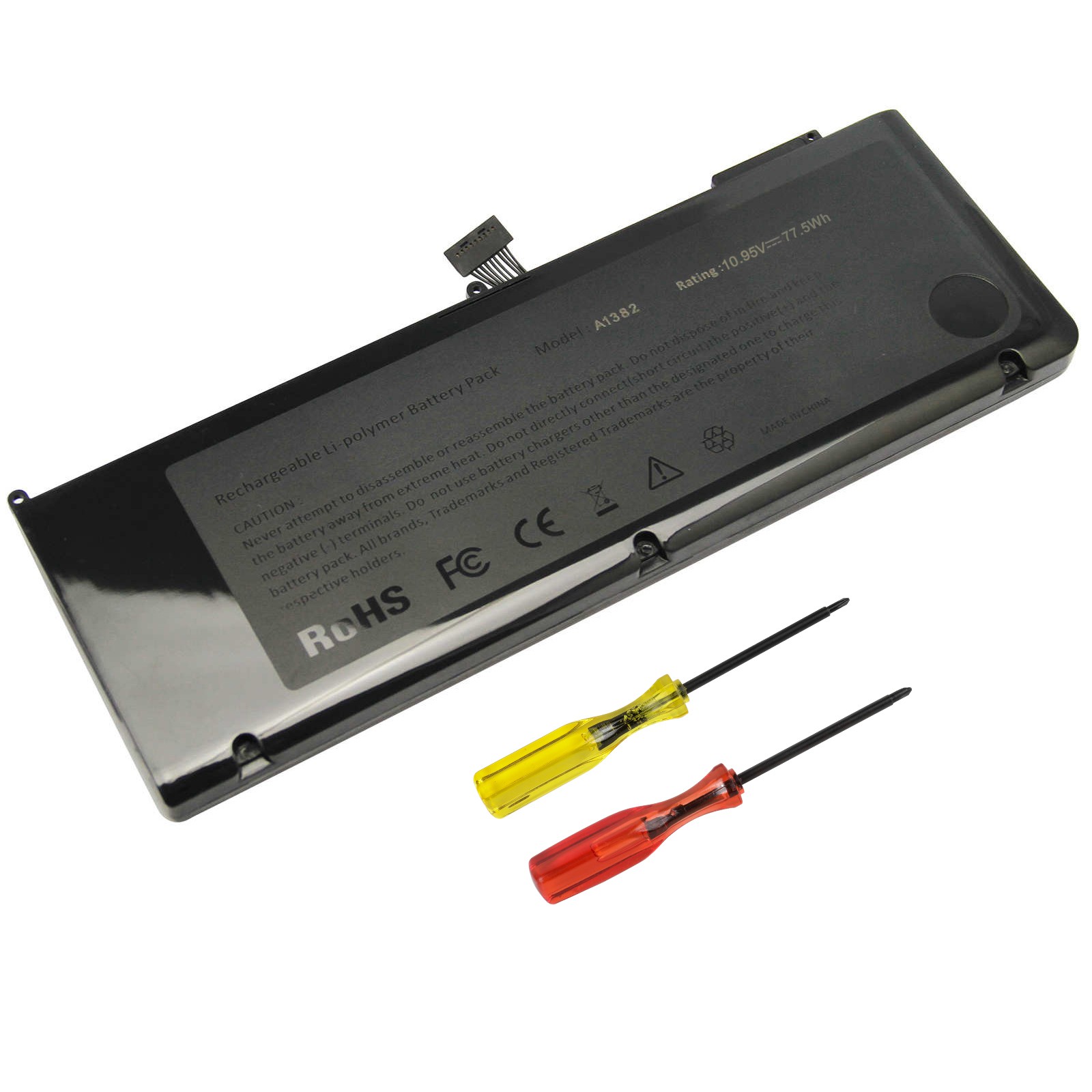 LOT A1382 Battery for Apple MacBook Pro Unibody 15" A1286 2011 2012 10.95V 77.5W