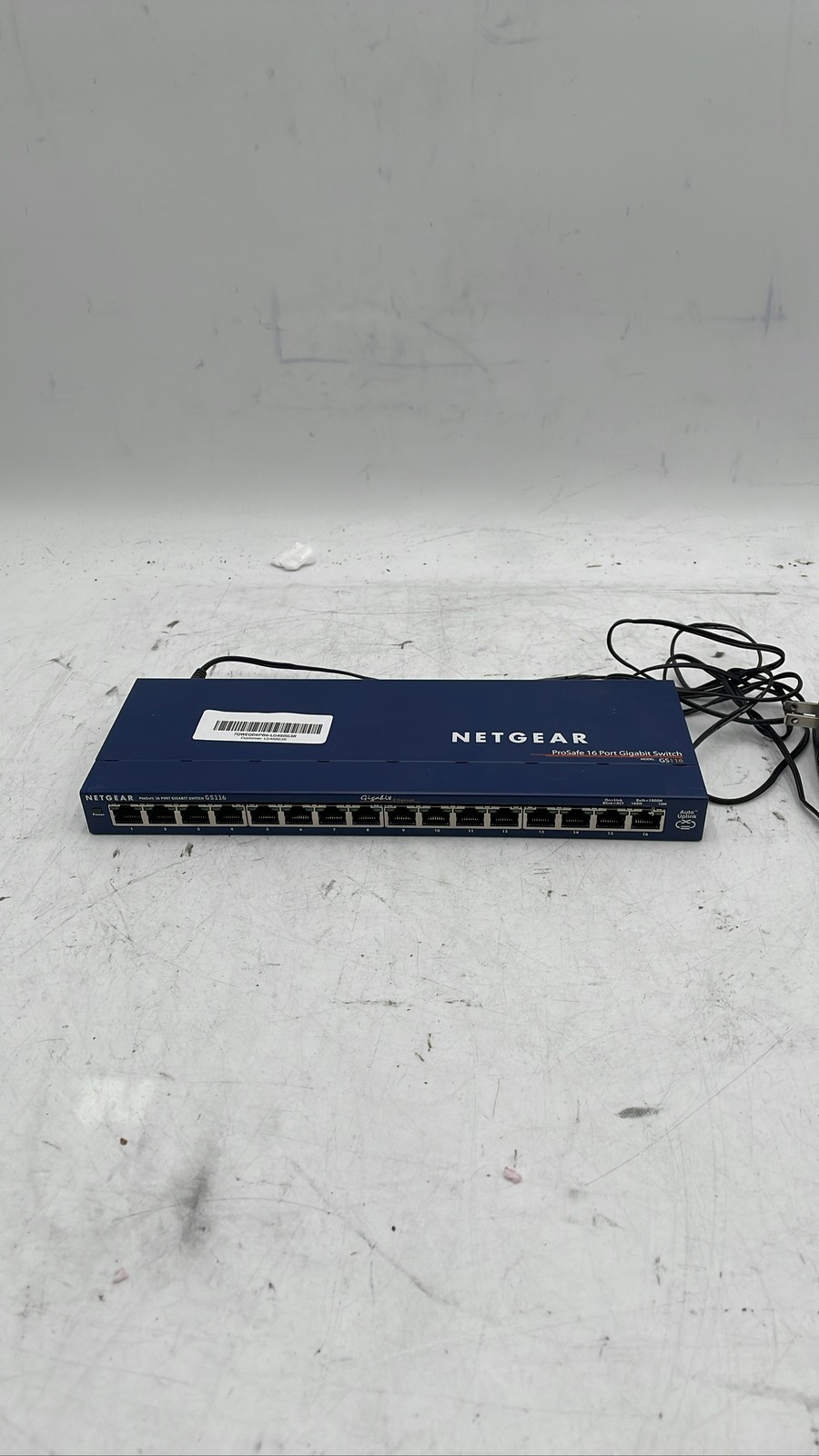 NETGEAR ProSafe GS116 v2 16 Port Gigabit Ethernet Unmanaged Switch