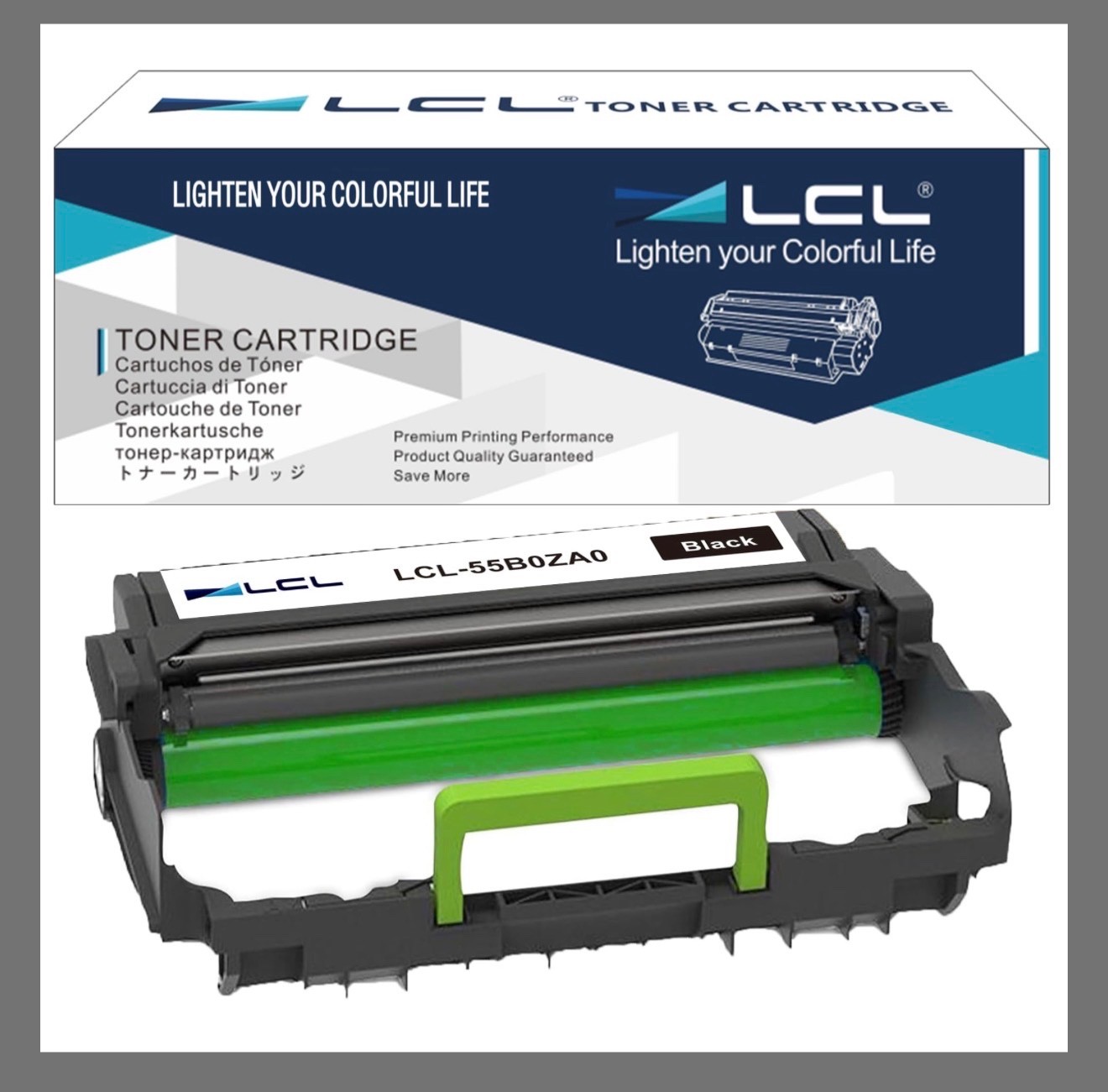 55B0ZA0 Drum Unit (1-Pack) Replacement for Lexmark MS331/431 MX431/331