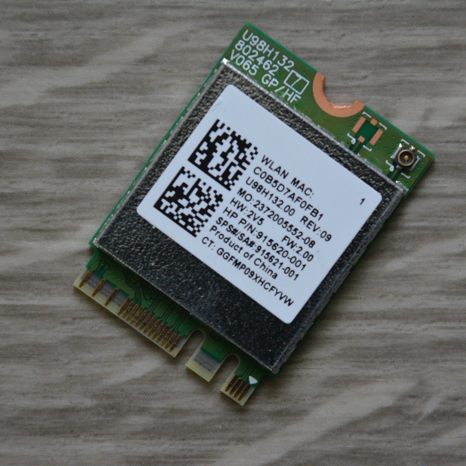 Original HP 14-DF WIFI Module Realtek RTL8821CE Wi-Fi 5 802.11ac 2.4/5.0 GHz MU-