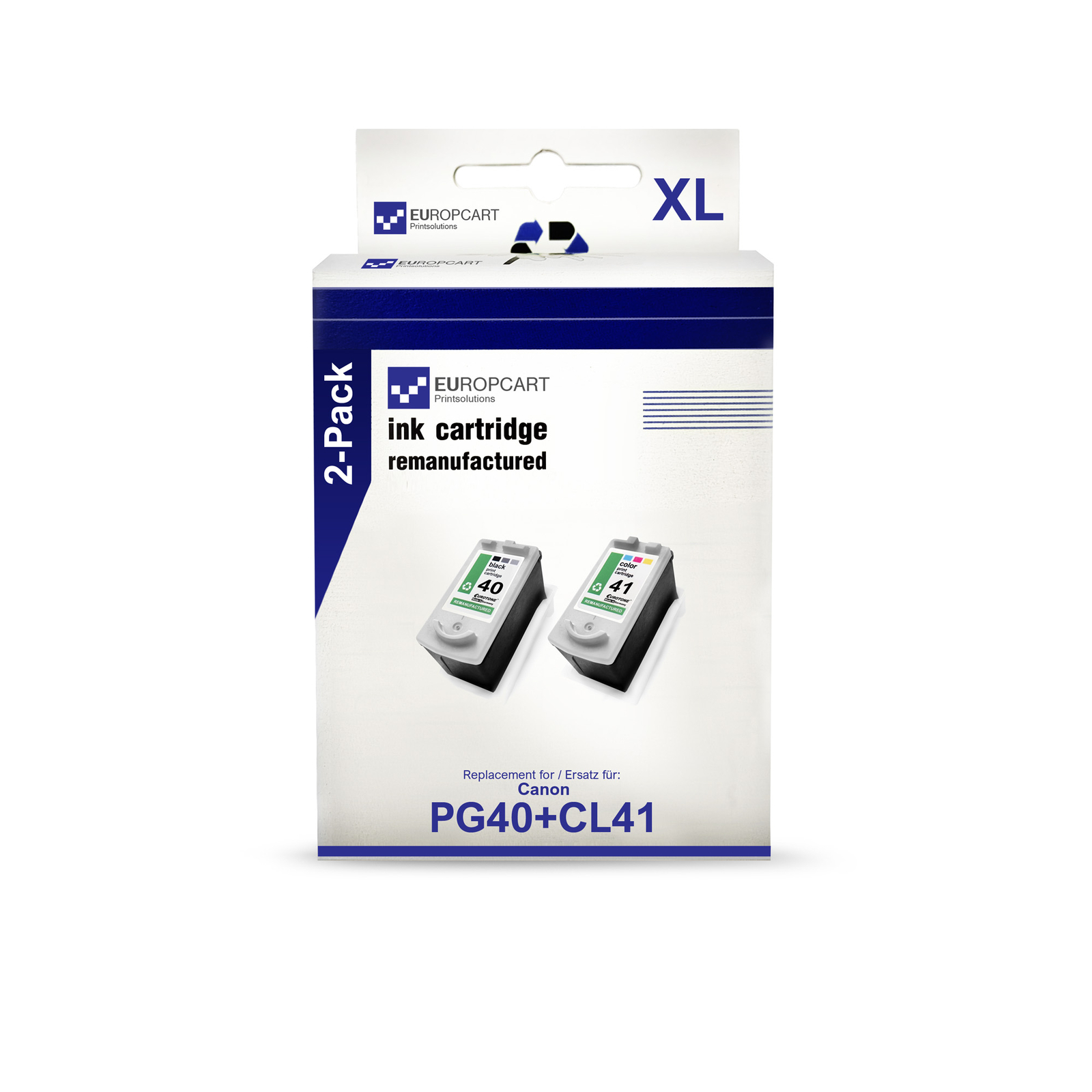 2x Ink 1+1 for Canon Pixma IP-1800 MP-170 MP-190 MP-220 IP-1900 MX-300 MP-460