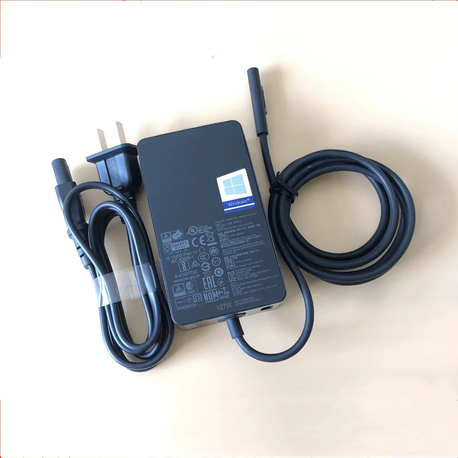 New Genuine Microsoft Surface Pro Book AC Power Adapter Charger 127W