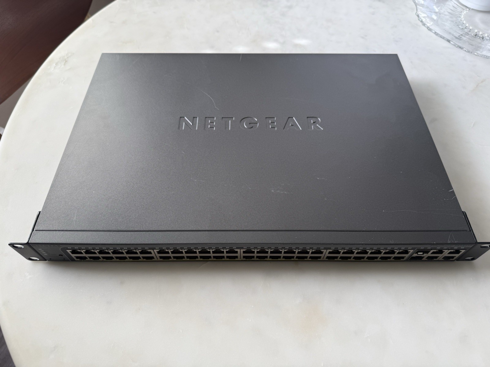 NETGEAR ProSafe FS752TP 48-Port 100Mbps Ethernet PoE Smart Switch - Black