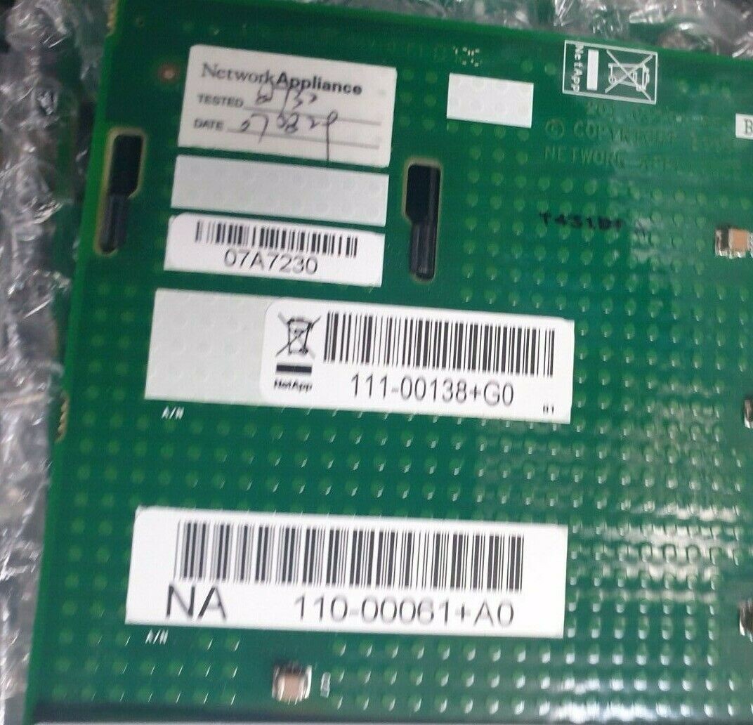 NETAPP 111-00138+G0 NetApp NVRAM6 PCI-E Controller