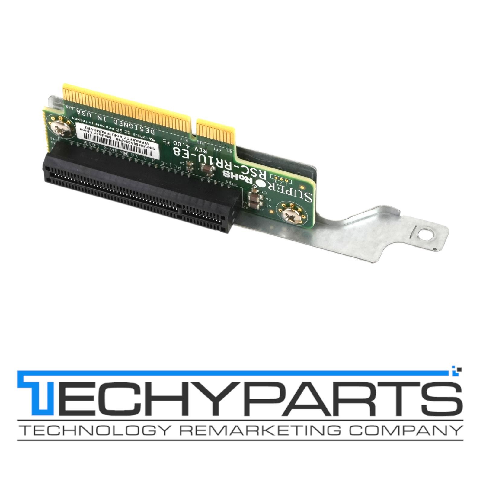 Supermicro RSC-RR1U-E8 1U PCI-E x8 Riser Card Board with Mounting Bracket