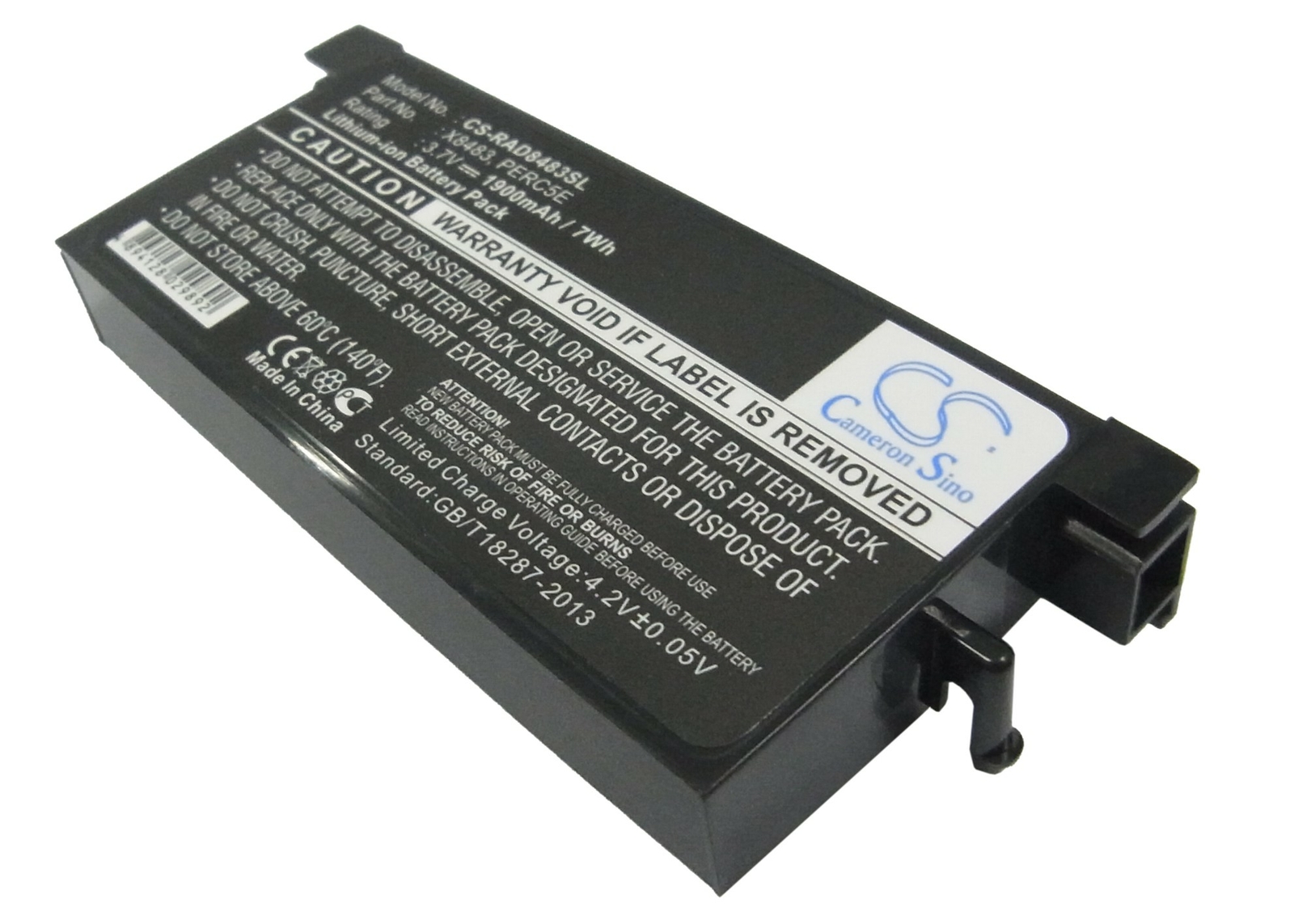Replacement Battery For DELL 3.7v 1900mAh / 7.03Wh RAID Controller Battery