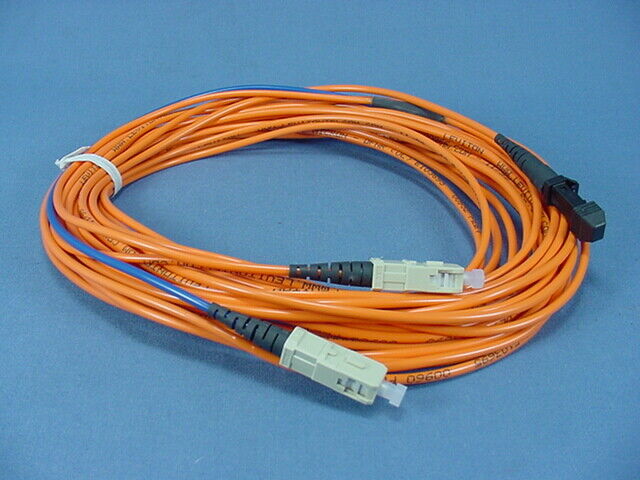 10M Fiber Optic Uplink Multi-Mode Duplex Patch Cable Cord MT-RJ DX-SC 498MC-M10