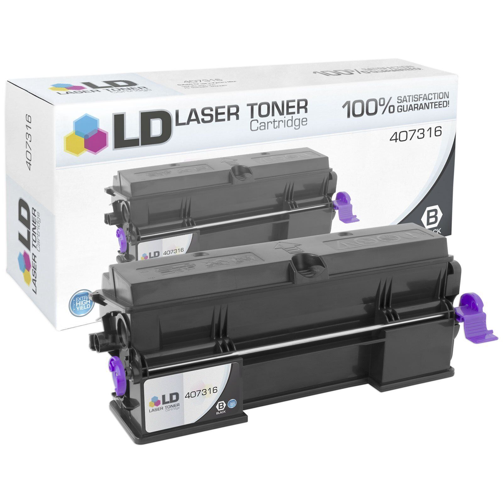 LD Compatible Ricoh 407316 Extra High Yield Black Toner for SP4510DNTE SP4510SFT