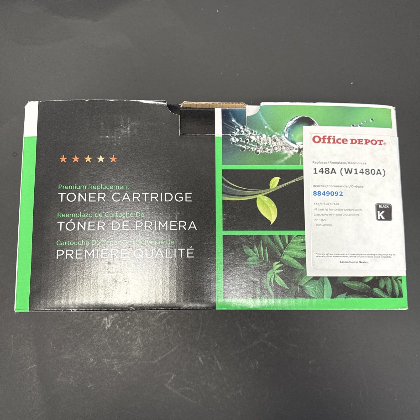 Office Depot Premium Replacement Toner Cartridge-148A (W1480A)  HP -Laser jet