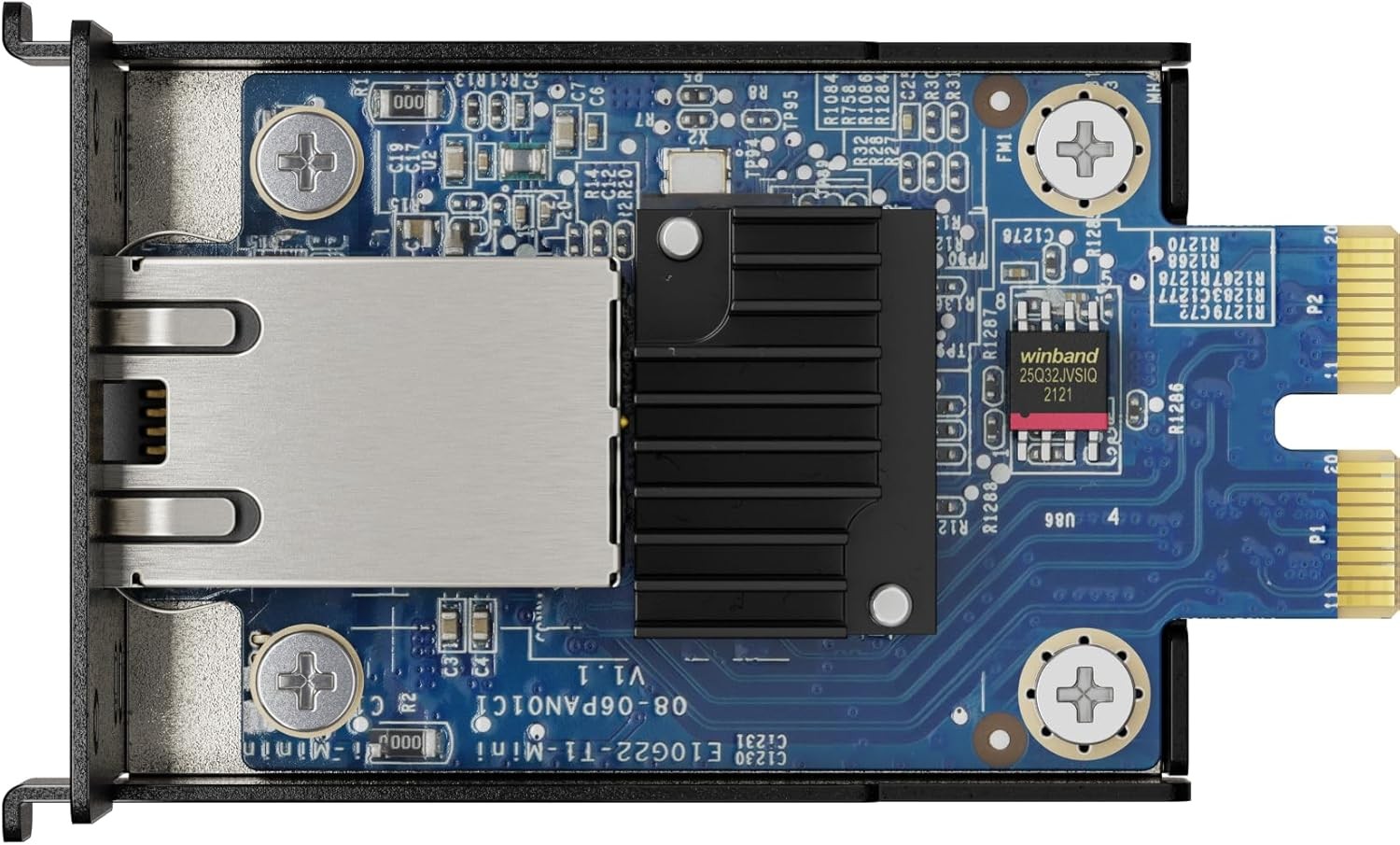 Synology Network Upgrade Module adds 1x 10GbE RJ-45 (E10G22-T1-Mini) 
