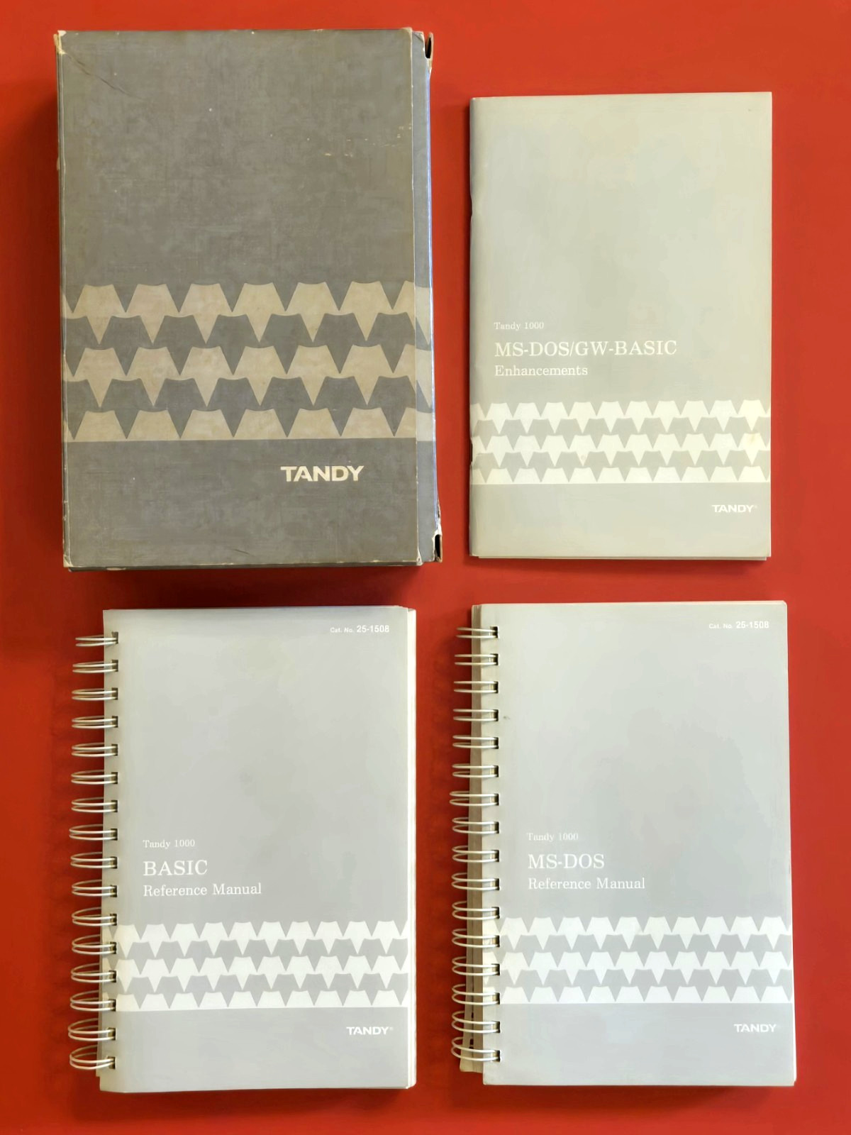 Tandy 1000 Reference Manuals, BASIC ~ MS-DOS ~ MS-DOS/GW-BASIC Enhancements 1987