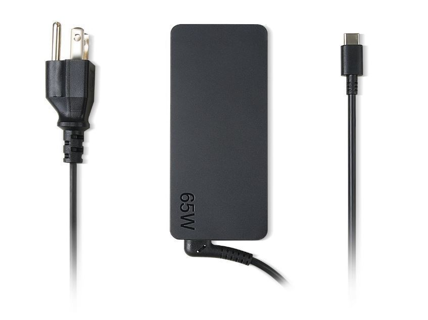 New Genuine 65w USB-C AC Adapter For Lenovo 01FR024 ADLX65YLC3A SA10M13945