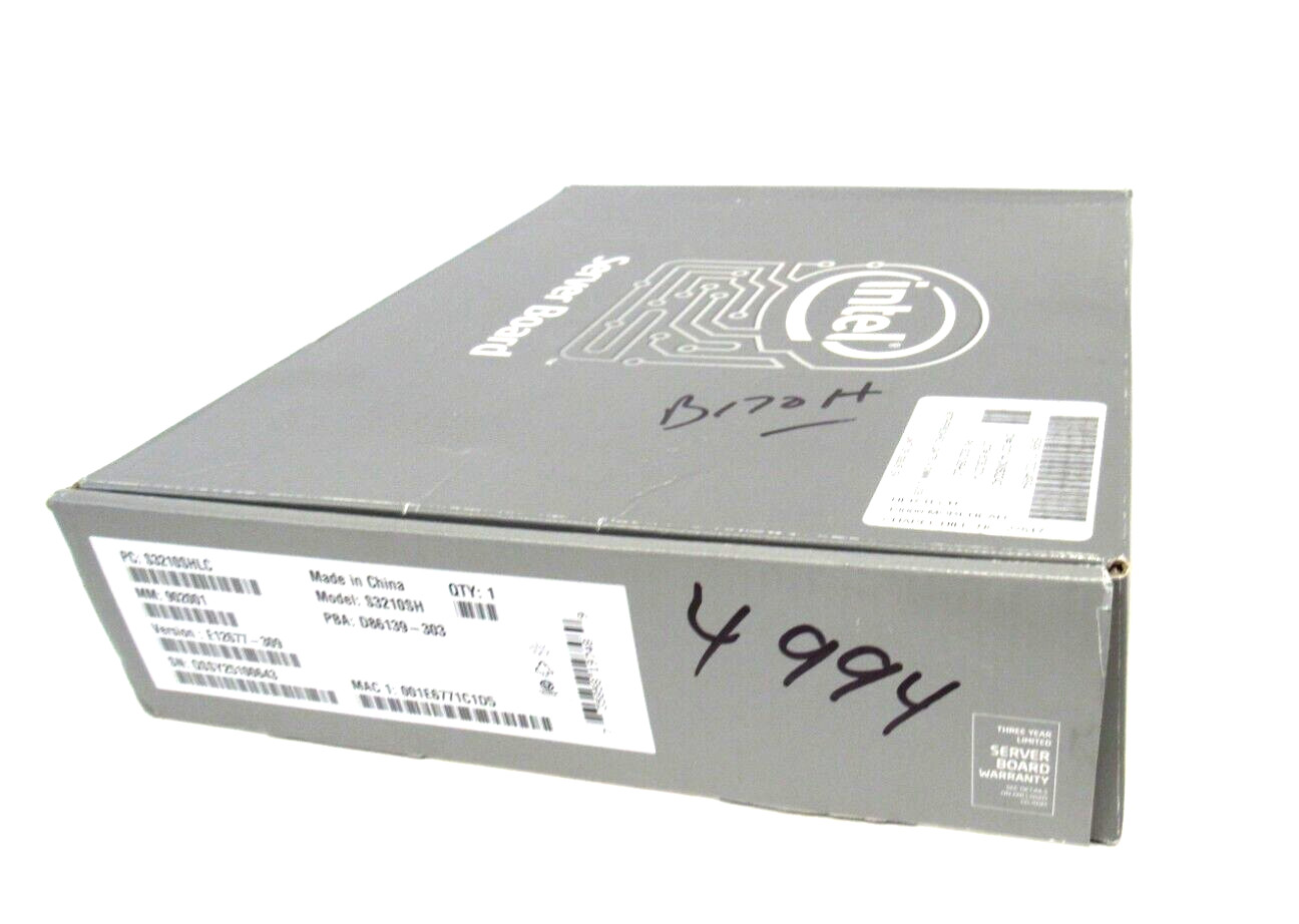 NEW SEALED INTEL S3210SHLC SERVER BOARD