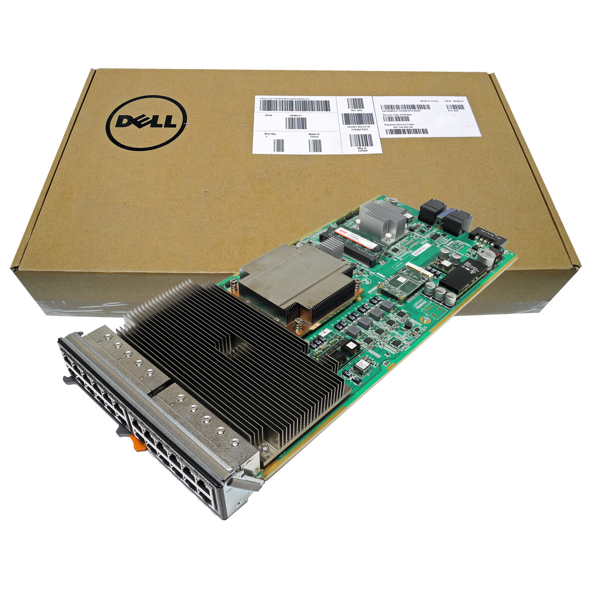 Dell 24-Port 1/10Gb Ethernet Base-T RJ-45 Line Card for C9010 Switch New 0KWHJT