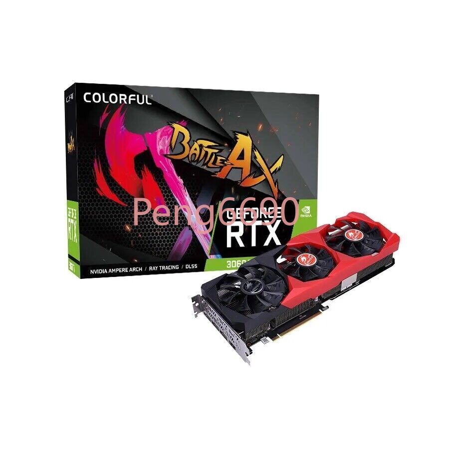 Colorful BattleAx Nvidia GeForce RTX 3060Ti 8GB GDDR6 Video Card