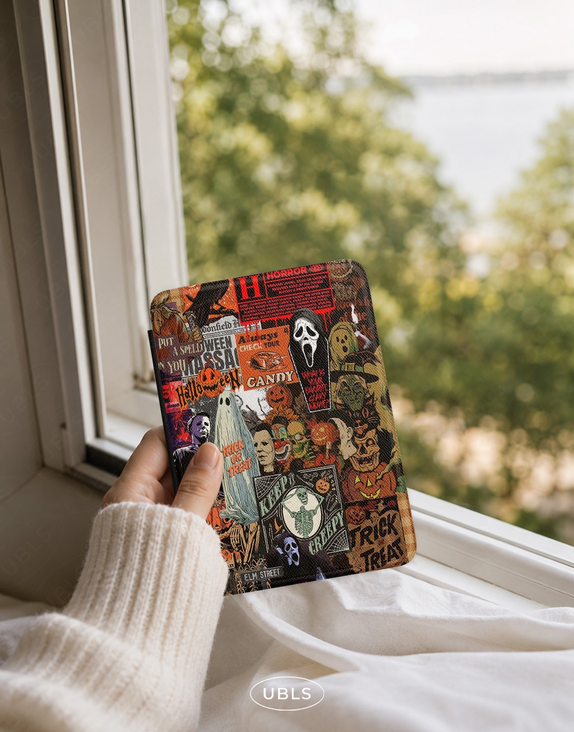 Spooky Horror Collage Kindle Case Gothic Halloween Cover Paperwhite Colorsoft