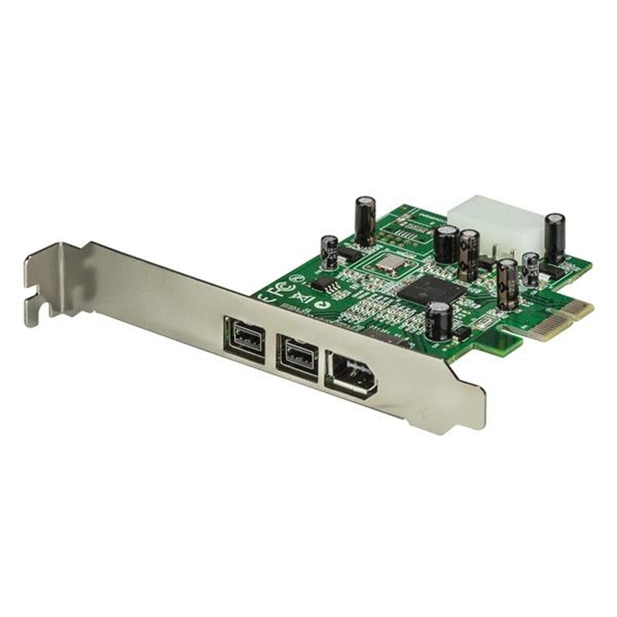 StarTech.com 3 Port 2b 1a 1394 PCI Express FireWire Card Adapter - 1394 FW PCIe