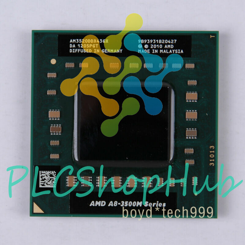 1P AMD A8-Series A8-3520M Processor 1.6GHz/2500 (AM3520DDX43GX) Socket FS1 CPU