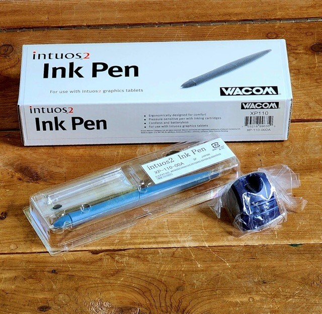 NEW Wacom XP-110 Intuos2 Ink Pen Stylus - Genuine OEM - Rare & Hard to Find