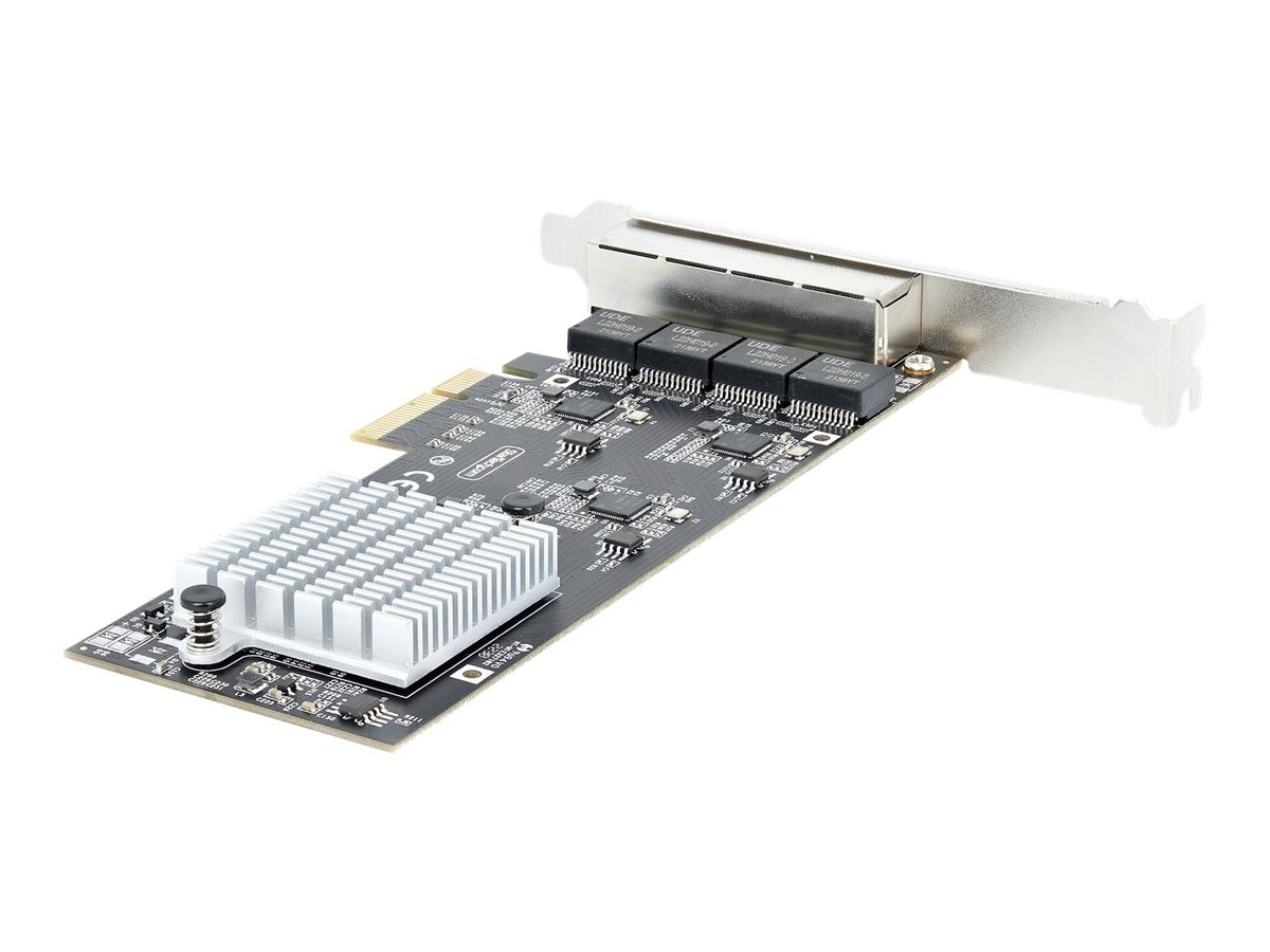 Startech 4-Port 2.5Gbps NBASE-T PCIe Network Card, PR42GI-NETWORK-CARD