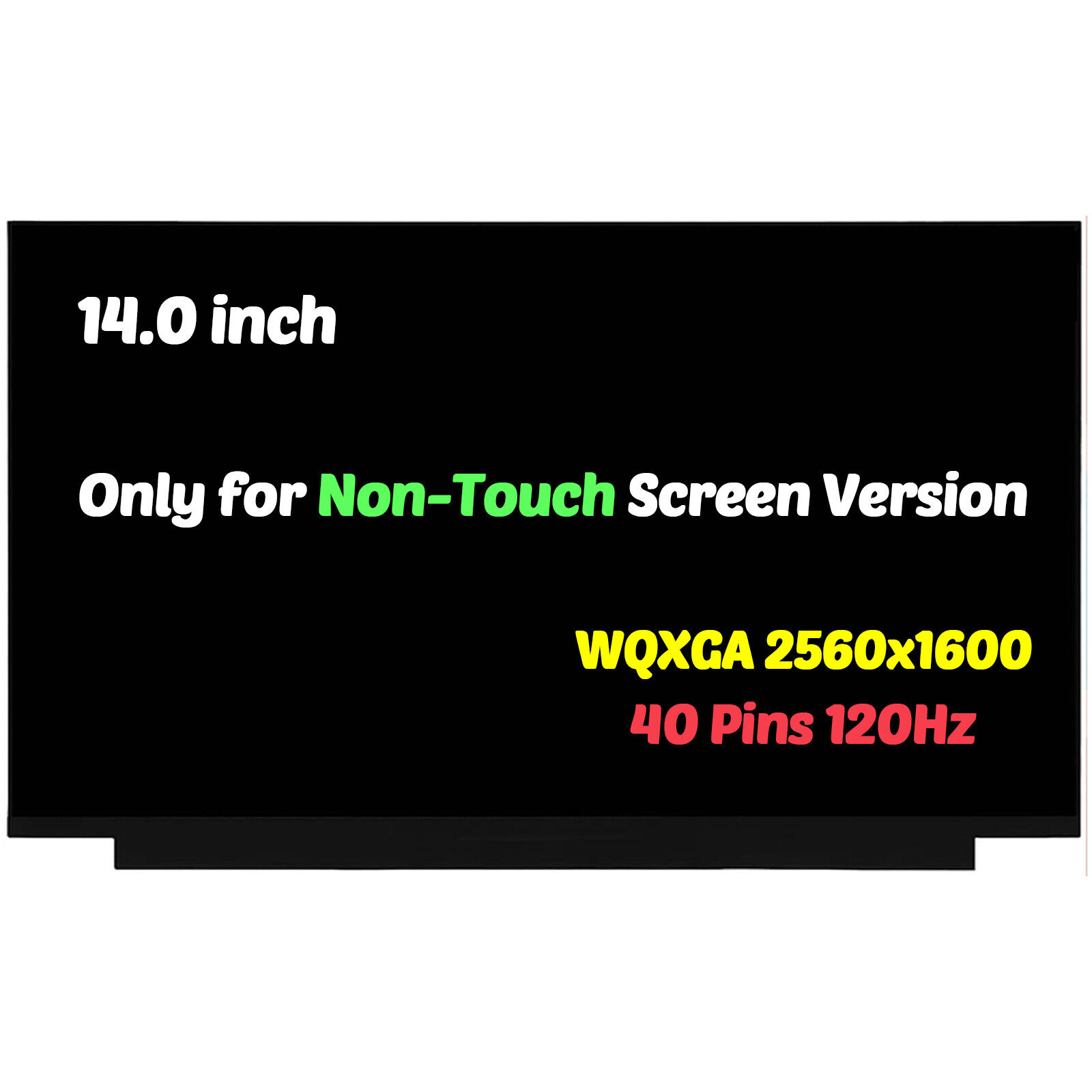 NE140QDM-NX1 NE140QDM NX1 LED LCD Screen Replacement 14.0