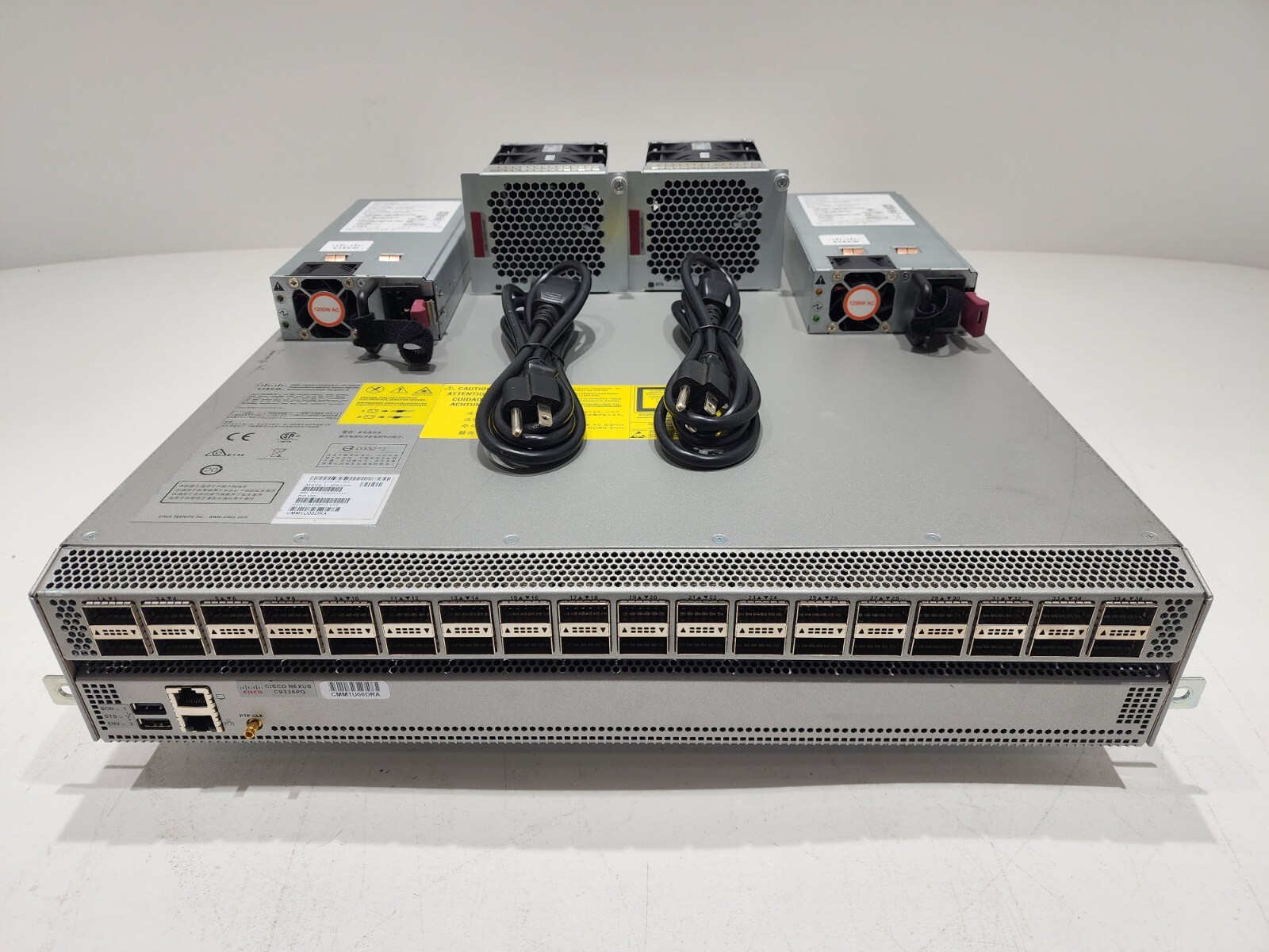Cisco N9K-C9336PQ Nexus 9336 ACI Spine switch with 36p 40G QSFP 1y Warranty