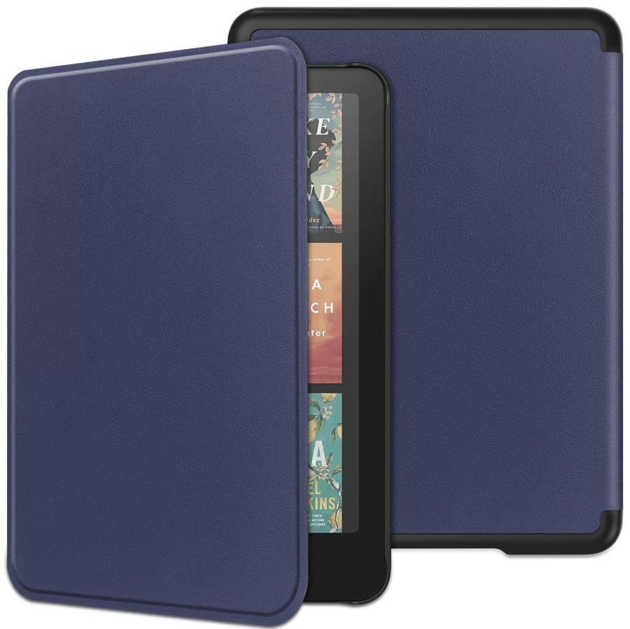 For 7" Kindle Paperwhite 12th 2024 and Kindle Colorsoft Smart PU Leather Cover