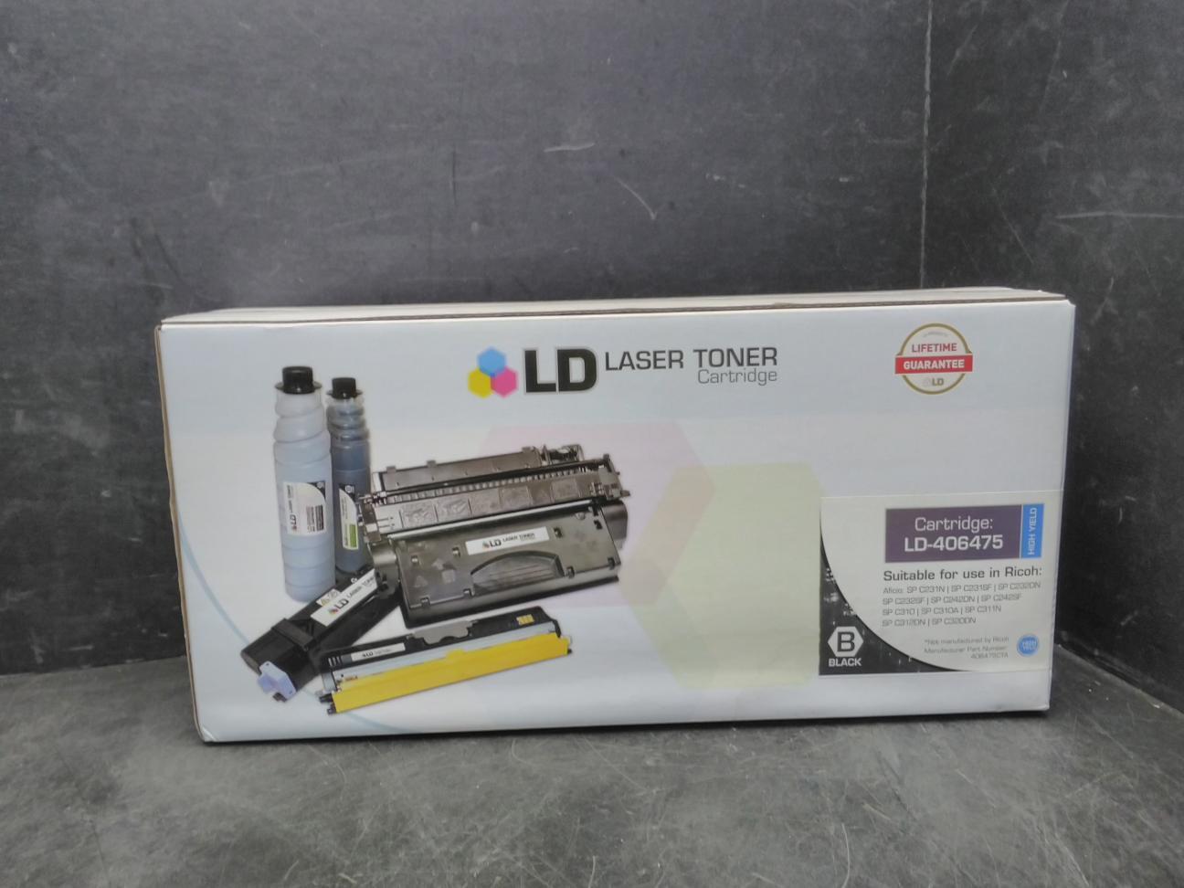 LD Laser Toner Cartridge LD-406475 Black (40-279-11.25)