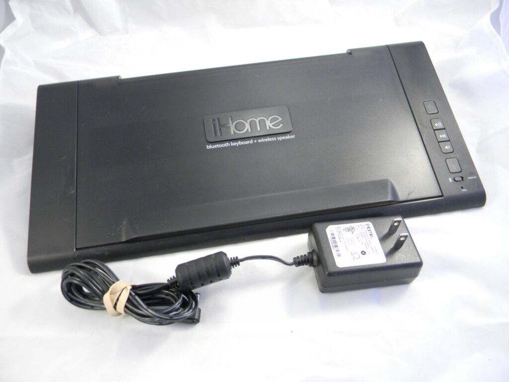 iHome Wireless Keyboard and Bluetooth Audio System iDM5 with Speakerphone