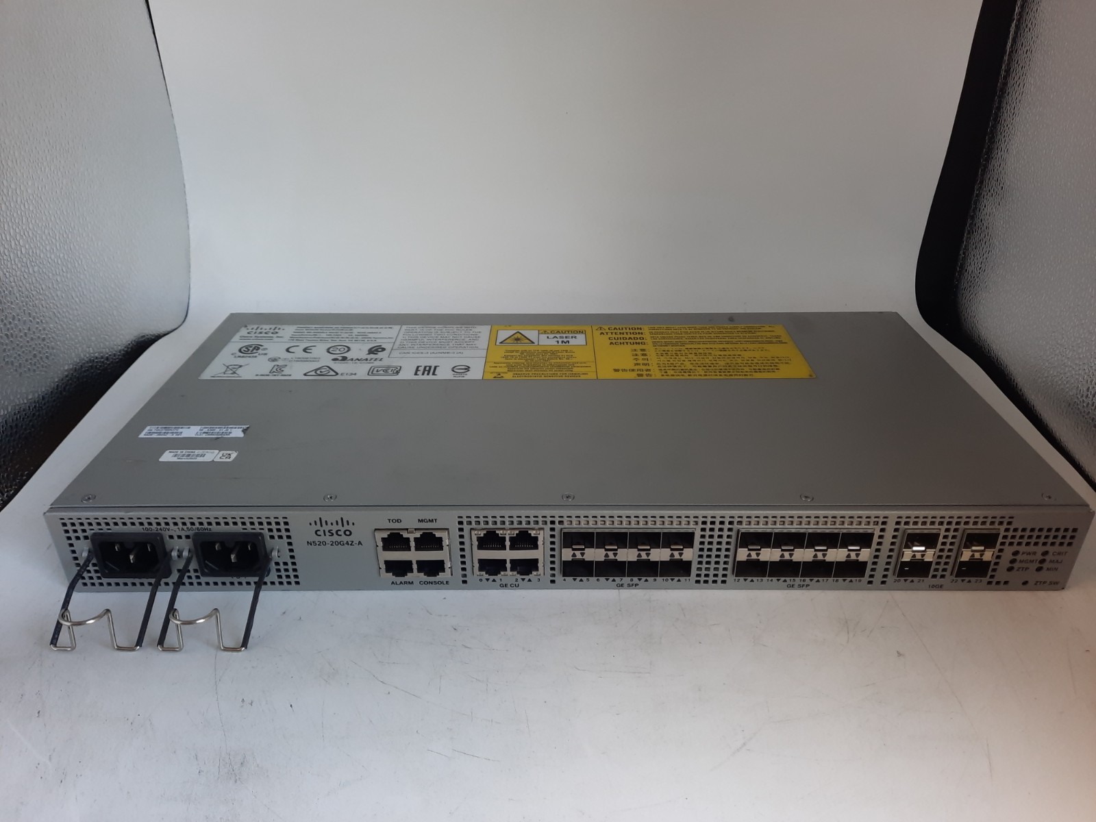 Cisco N520-20G4Z-A Network Convergence System 20xGE + 4x10GE-TESTED